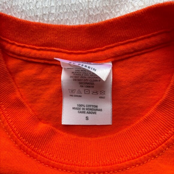 Auburn Tigers T-Shirt Orange NCAA Football Tee Men’s Size Small SEC Fan Gear - Picture 4 of 5